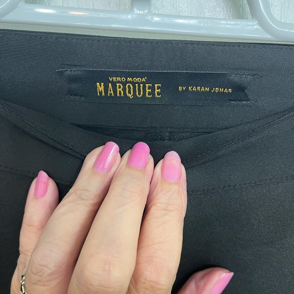 Vero Moda Marquee By Karan Johar Polyester Pants with Side Waist Zip and LegsNEW - Picture 5 of 10